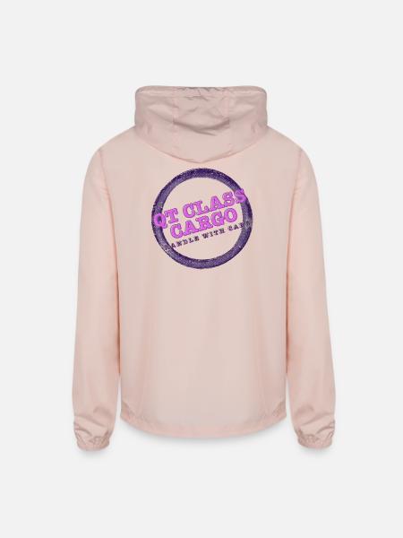 Cutie Class - Unisex Lightweight Windbreaker Jacket - blush pink