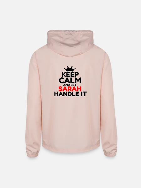 SARAH - Unisex Lightweight Windbreaker Jacket - blush pink