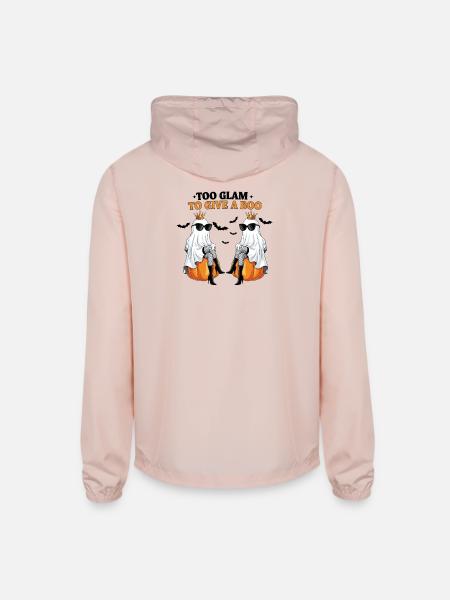 Royal Boo Doppelganger - Unisex Lightweight Windbreaker Jacket - blush pink 