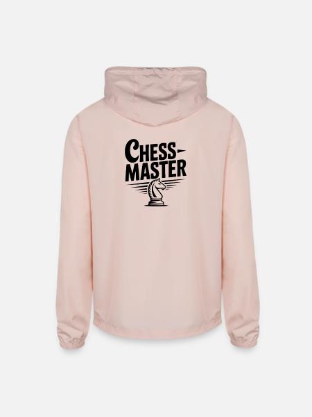 Chess Master Knight - Unisex Lightweight Windbreaker Jacket - blush pink