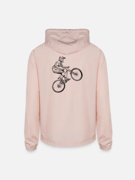 BMX - Unisex Lightweight Windbreaker Jacket - blush pink