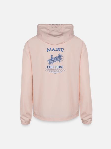 east_coast_boothbay - Unisex Lightweight Windbreaker Jacket - blush pink 