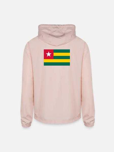 Togo - Unisex Lightweight Windbreaker Jacket - blush pink
