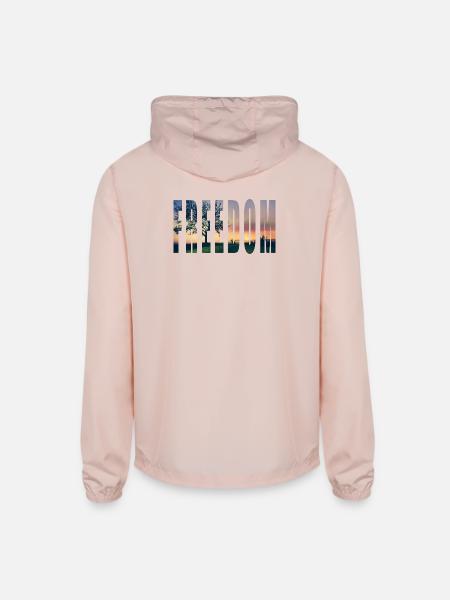 FREEDOM2 - Unisex Lightweight Windbreaker Jacket - blush pink