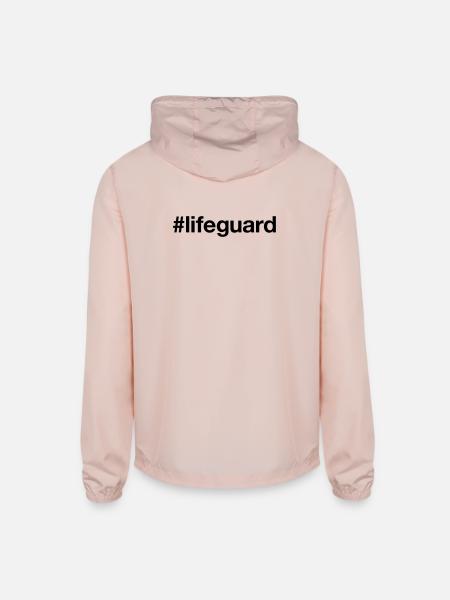 LIFEGUARD - Unisex Lightweight Windbreaker Jacket - blush pink