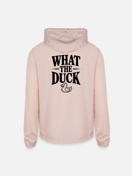 What The Duck - Unisex Lightweight Windbreaker Jacket - blush pink