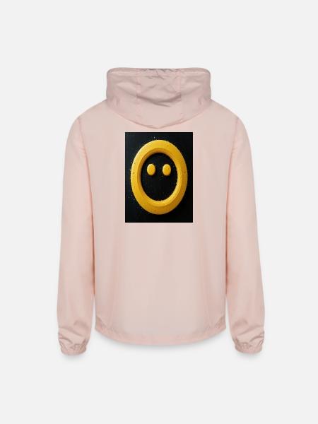 Unique art - Unisex Lightweight Windbreaker Jacket - blush pink