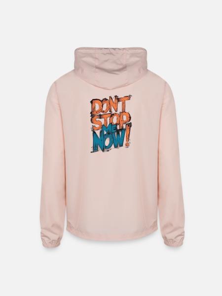 Limitless Energy Burst - Unisex Lightweight Windbreaker Jacket - blush pink
