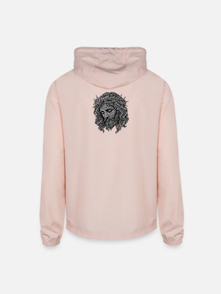 Christ Disciples - Unisex Lightweight Windbreaker Jacket - blush pink