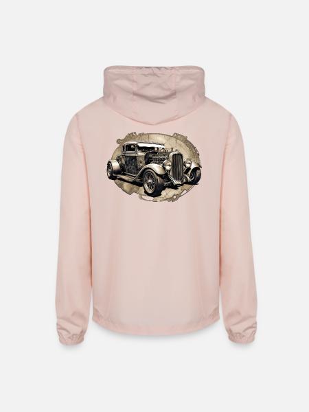 hot rod - Unisex Lightweight Windbreaker Jacket - blush pink