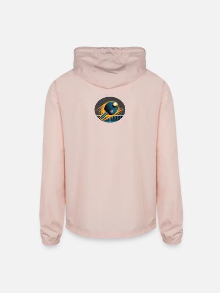Table Tennis Velocity Burst - Unisex Lightweight Windbreaker Jacket - blush pink 