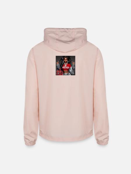 Unbreakable Strong Women Collections  - Unisex Lightweight Windbreaker Jacket - blush pink 