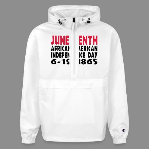 Junteenth Independence Day - Champion Packable Jacket