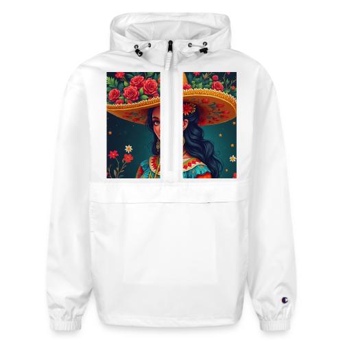 Mexican Design, Regional Mexican Charro Woman - Champion Packable Jacket