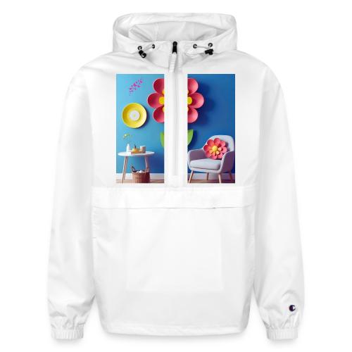 Flower design and harmony of environmental well-be - Champion Packable Jacket