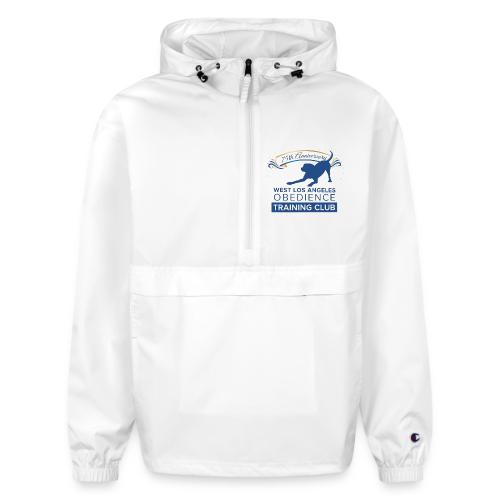 75th Anniversary Front and Back - Champion Packable Jacket