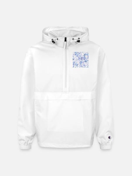Human Body Cell - Champion Packable Jacket - white