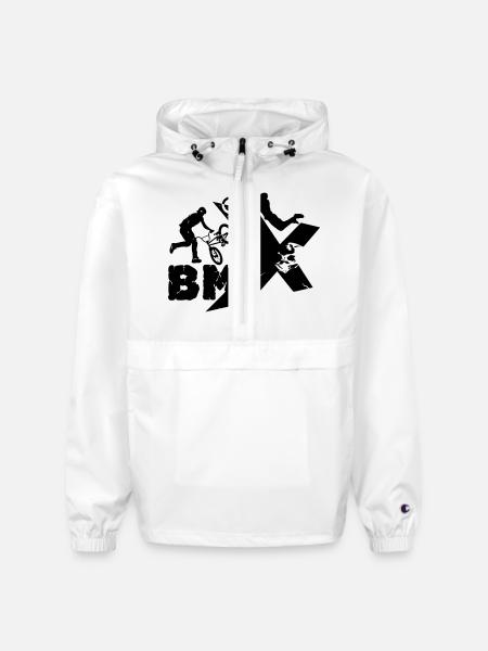 BMX Rider - Champion Packable Jacket - white