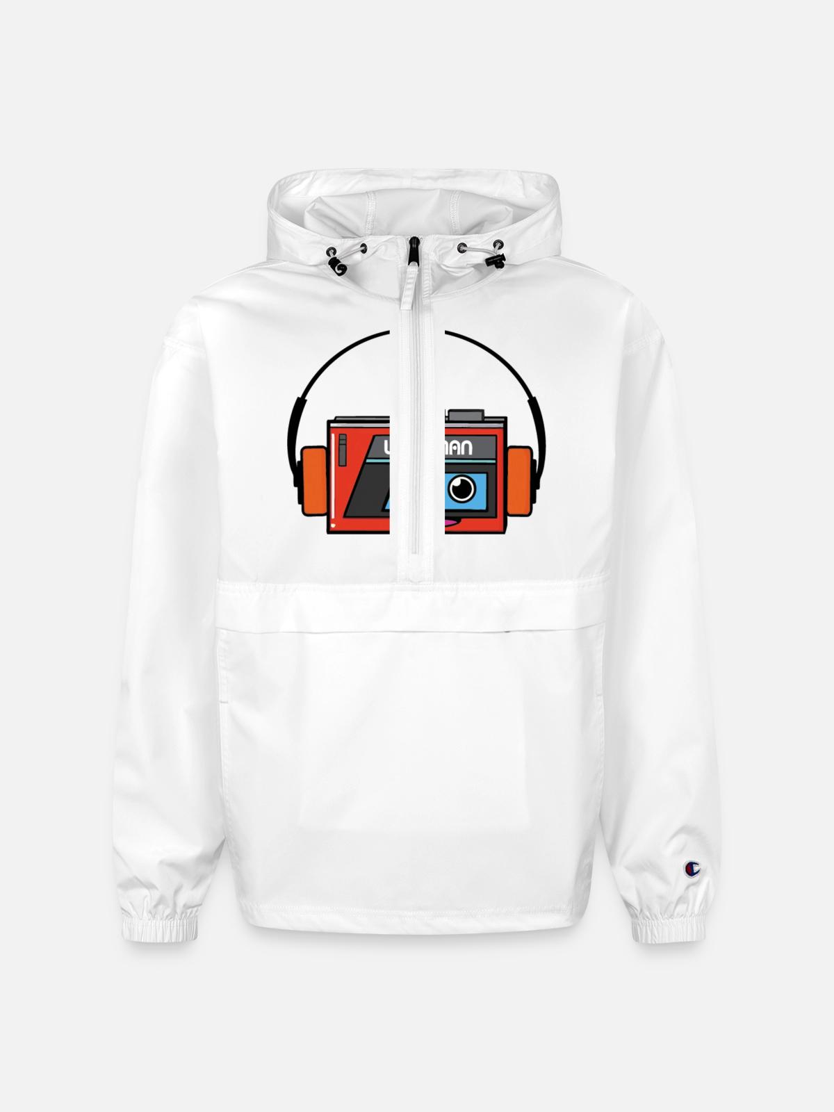 walkman - Champion Packable Jacket - white - Front