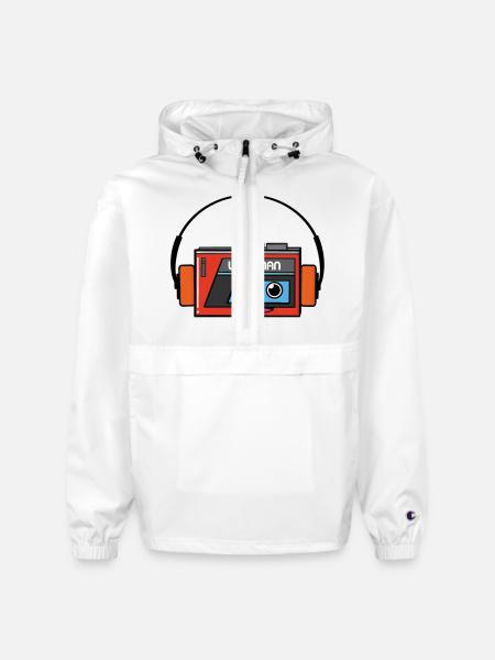 walkman - Champion Packable Jacket - white - Front