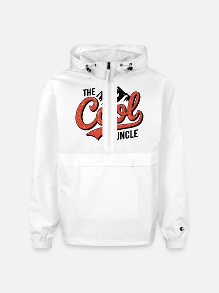The cool uncle - Champion Packable Jacket - white