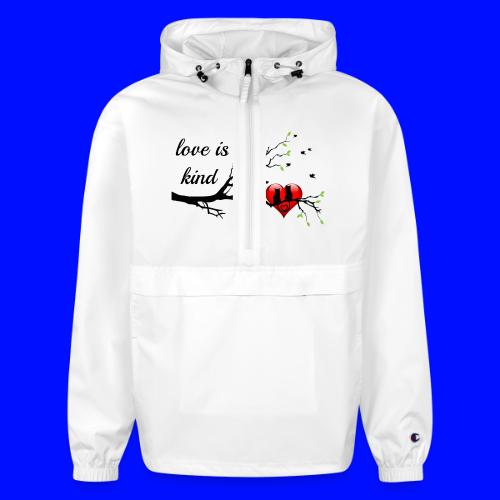 love is kind - Champion Packable Jacket