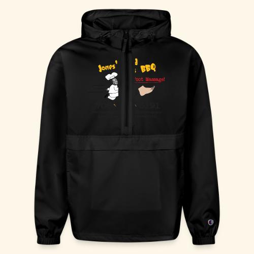 Jones Good Ass BBQ and Foot Massage logo - Champion Packable Jacket