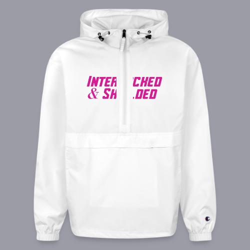 INTERLOCKED & SHIELDED - FUCHSIA DESIGN - Champion Packable Jacket