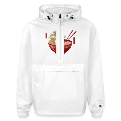 The Great Wave of Ramen - Champion Packable Jacket