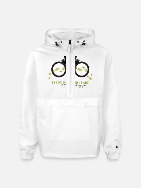 every step you take - Champion Packable Jacket - white