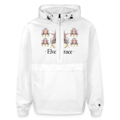 Elven Grace Fantasy Elf Maiden Graphic Magic - Champion Packable Jacket