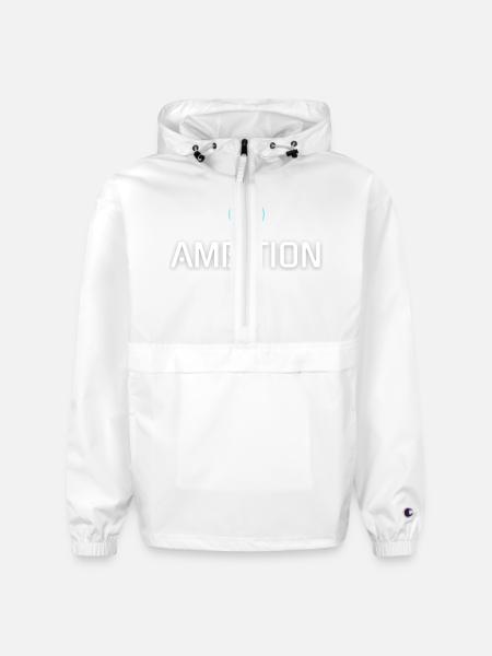 Ambition Circle - Champion Packable Jacket - white