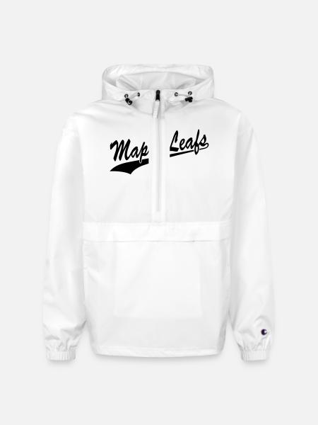 Maple Leafs - Champion Packable Jacket - white
