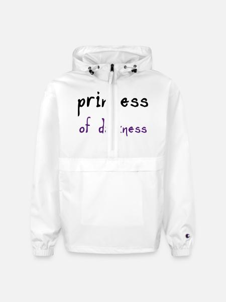 Princess of Darkness - Champion Packable Jacket - white