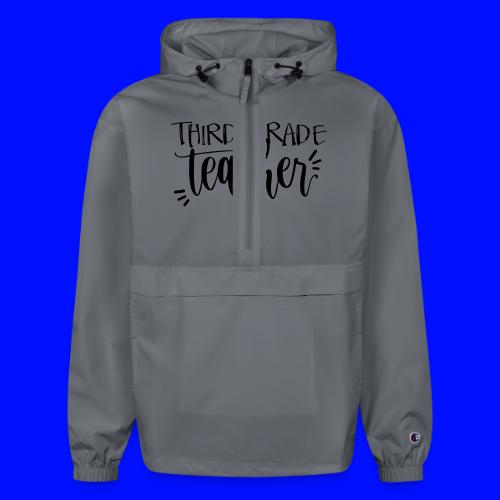 Third Grade Teacher T-Shirts - Champion Packable Jacket