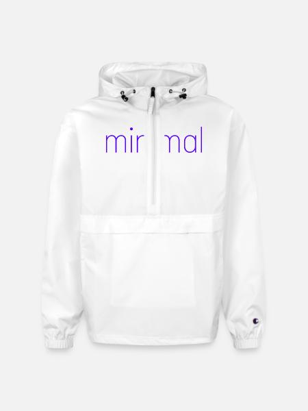 minimal. - Champion Packable Jacket - white