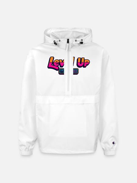 Level Up - Champion Packable Jacket - white
