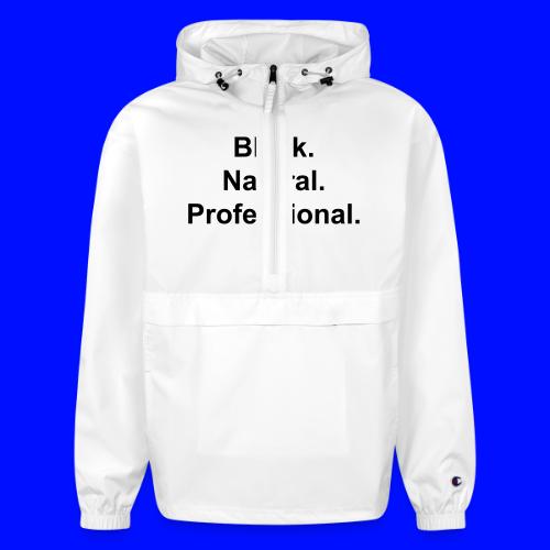 blk nat prof - Champion Packable Jacket