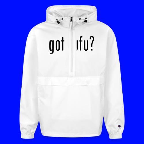 gotfufu-black - Champion Packable Jacket