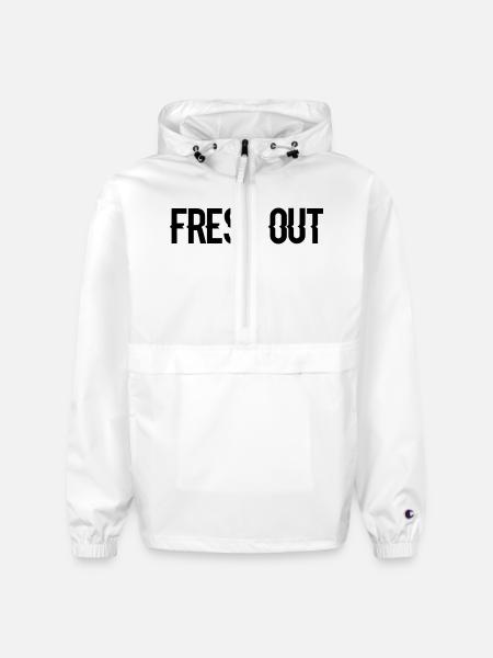 fresh out - Champion Packable Jacket - white