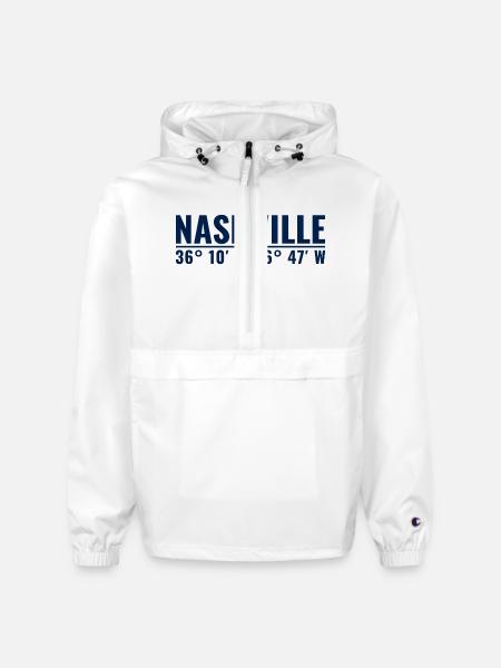 Nashville Coordinates - Champion Packable Jacket - white