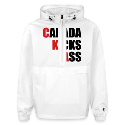 Canada Kicks Ass Vertical - Champion Packable Jacket