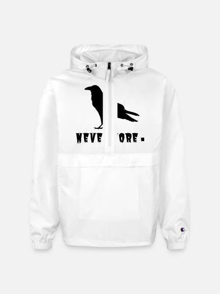 Raven nevermore - Champion Packable Jacket - white