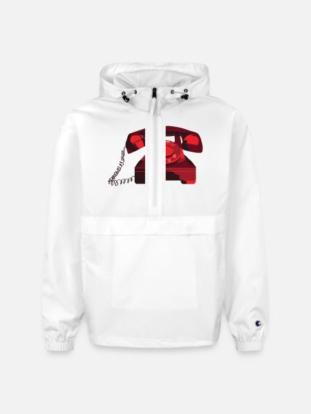 phone - Champion Packable Jacket - white