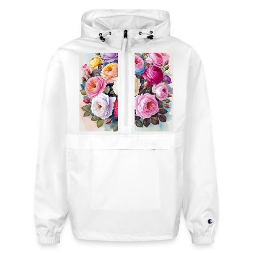 beautiful flowers floral design, wellness, nature - Champion Packable Jacket