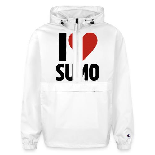 I Love Sumo – Bold Minimalist Sumo Wrestling Fan - Champion Packable Jacket
