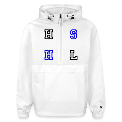 HHSL BLACK/BLUE - Champion Packable Jacket
