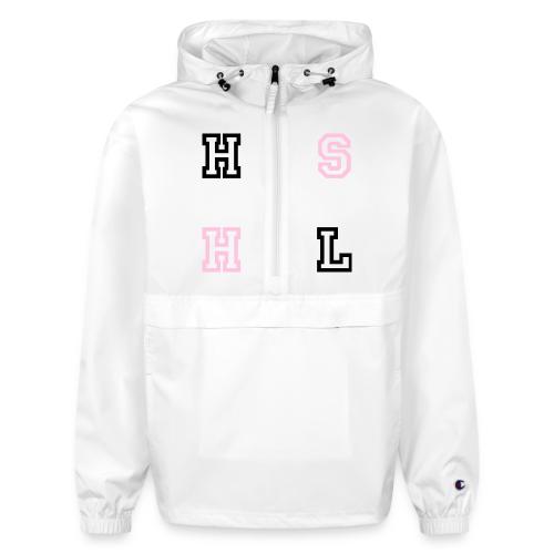 HHSL BLACK/LIGHT PINK - Champion Packable Jacket