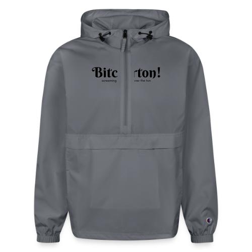 Bitcherton Black - Champion Packable Jacket