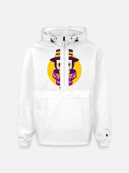 Mexican Skeleton - Champion Packable Jacket - white